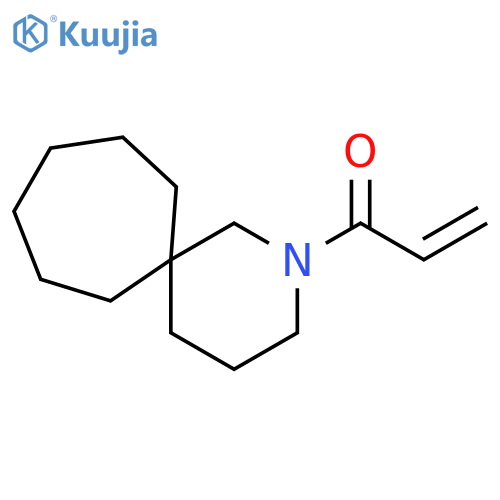 1-{2-azaspiro5.6dodecan-2-yl}prop-2-en-1-one structure