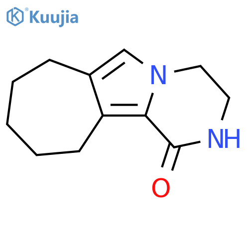 4,7-diazatricyclo[7.5.0.02,?]tetradeca-1,8-dien-3-one structure