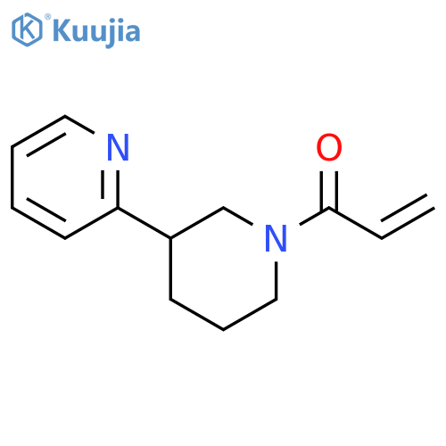 1-[3-(2-Pyridinyl)-1-piperidinyl]-2-propen-1-one structure