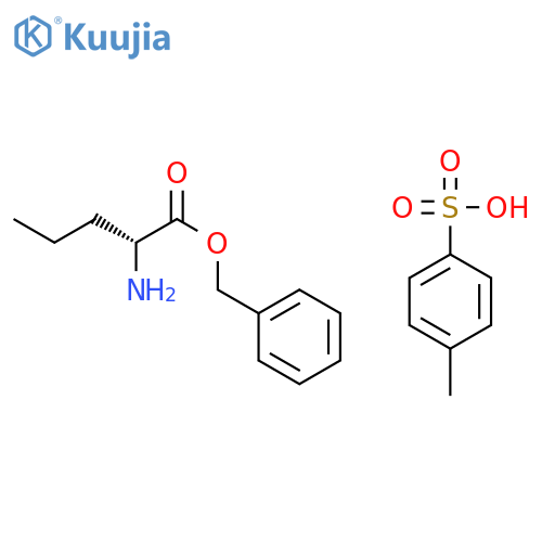 D-2-AMINOVALERIC ACID-BENZYL ESTER 4-TOLUENESULFONATE SALT structure