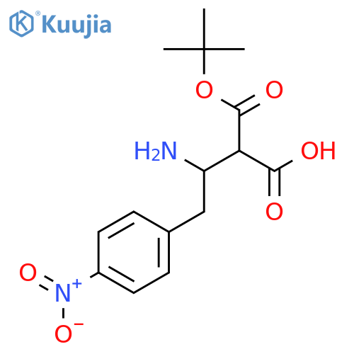 Boc-(R)-3-amino-4-(4-nitrophenyl)-butyric Acid structure