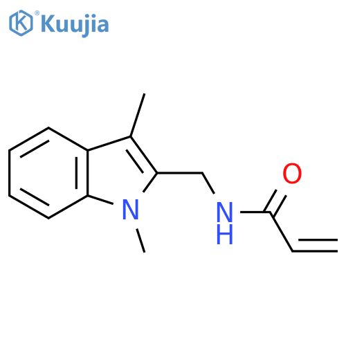 N-[(1,3-Dimethyl-1H-indol-2-yl)methyl]-2-propenamide structure