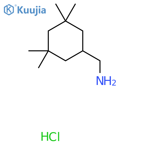 (3,3,5,5-Tetramethylcyclohexyl)methanamine hydrochloride structure