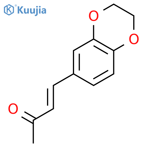4-(2,3-dihydro-1,4-benzodioxin-6-yl)but-3-en-2-one structure