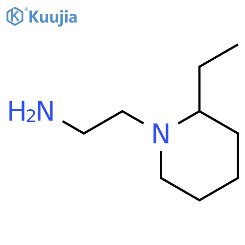2-(2-ethylpiperidin-1-yl)ethan-1-amine structure