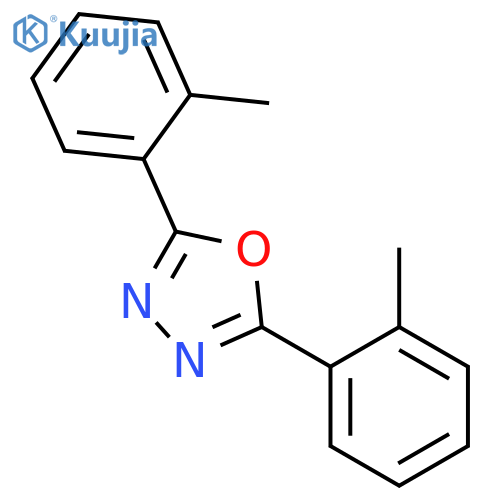 1,3,4-Oxadiazole,2,5-bis(2-methylphenyl)- structure