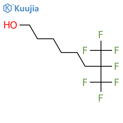 7,8,8,8-Tetrafluoro-7-(trifluoromethyl)octan-1-ol structure