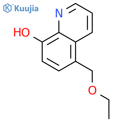 5-(ethoxymethyl)-8-quinolinol structure