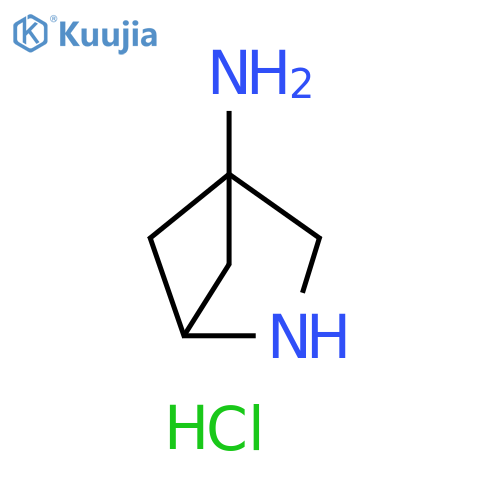 2-azabicyclo[2.1.1]hexan-4-amine;dihydrochloride structure