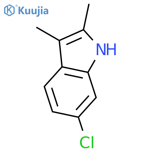 1H-Indole, 6-chloro-2,3-dimethyl- structure