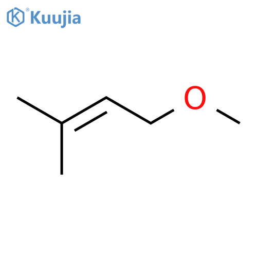2-Butene,1-methoxy-3-methyl- structure