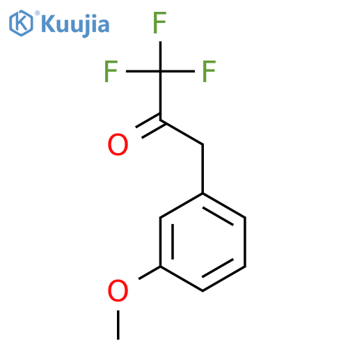1,1,1-trifluoro-3-(3-methoxyphenyl)propan-2-one structure