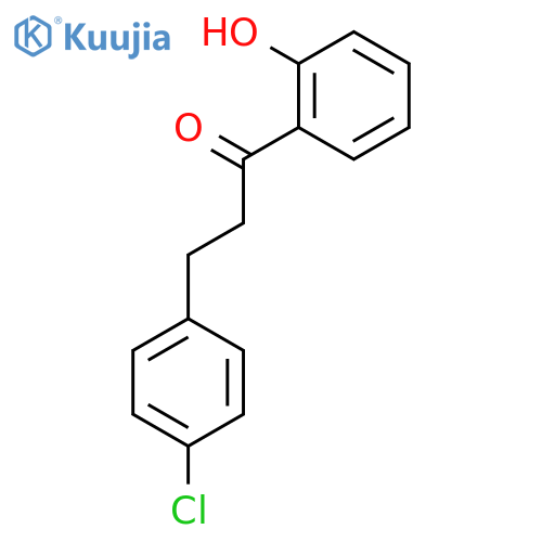 1-Propanone, 3-(4-chlorophenyl)-1-(2-hydroxyphenyl)- structure