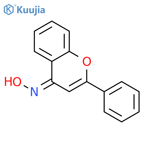 (ne)-n-(2-phenylchromen-4-ylidene)hydroxylamine structure