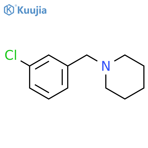 1-(3-CHLOROBENZYL)PIPERIDINE structure