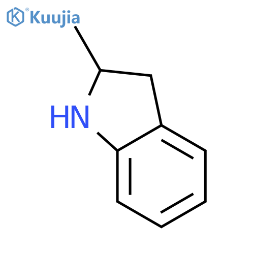 (2S)-2-methyl-2,3-dihydro-1H-indole structure