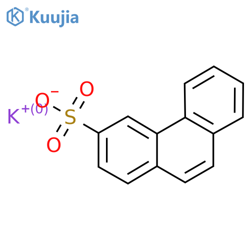 potassium phenanthrene-3-sulfonate structure