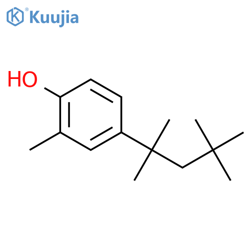 2-Methyl-4-tert-octylphenol structure
