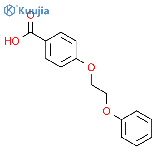 4-(2-phenoxyethoxy)benzoic acid structure
