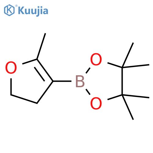 2,3-Dihydro-5-methylfuran-4-boronic acid pinacol ester structure