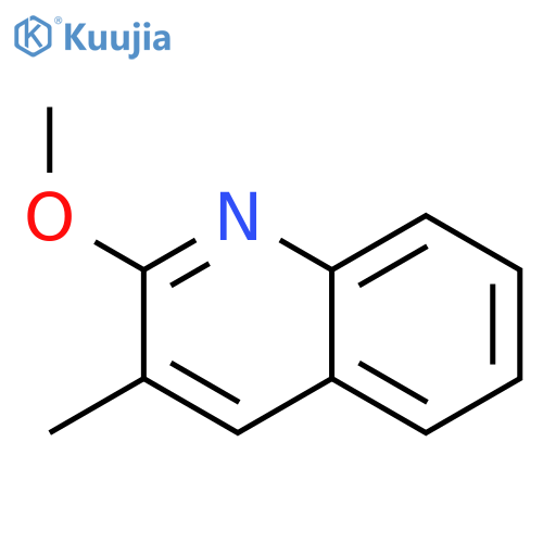 2-Methoxy-3-methylquinoline structure