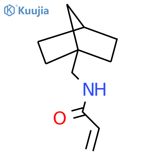 N-(1-Bicyclo[2.2.1]heptanylmethyl)prop-2-enamide structure
