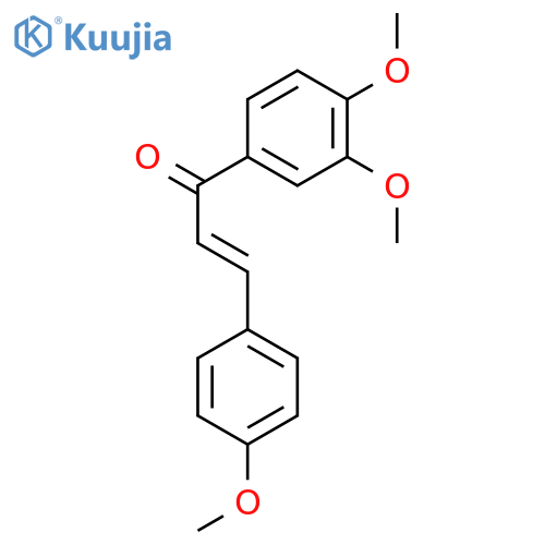 2-Propen-1-one, 1-(3,4-dimethoxyphenyl)-3-(4-methoxyphenyl)- structure
