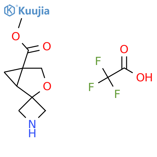 methyl 3'-oxaspiroazetidine-3,2'-bicyclo3.1.0hexane-5'-carboxylate, trifluoroacetic acid structure