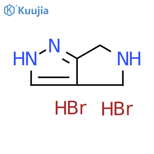 2,4,5,6-tetrahydropyrrolo[3,4-c]pyrazole;dihydrobromide structure