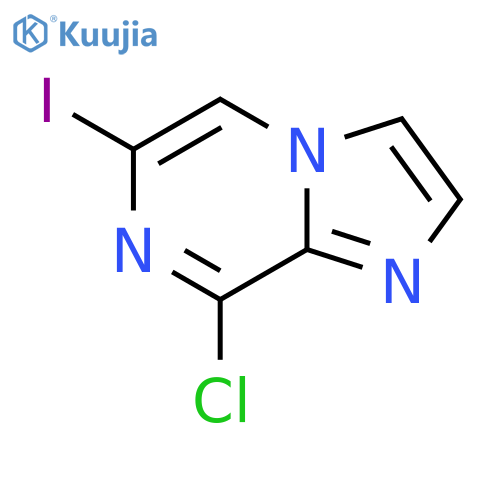 8-Chloro-6-iodoimidazo1,2-apyrazine structure