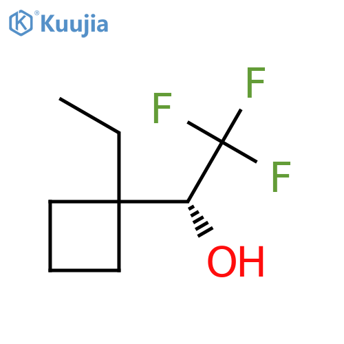(1R)-1-(1-ethylcyclobutyl)-2,2,2-trifluoroethan-1-ol structure