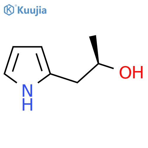 (2R)-1-(1H-pyrrol-2-yl)propan-2-ol structure