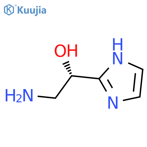(1S)-2-amino-1-(1H-imidazol-2-yl)ethan-1-ol structure