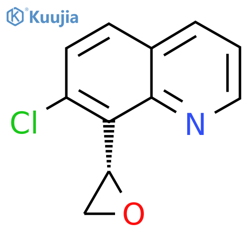 7-chloro-8-(2S)-oxiran-2-ylquinoline structure
