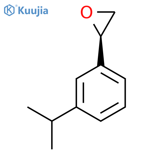 (2R)-2-3-(propan-2-yl)phenyloxirane structure