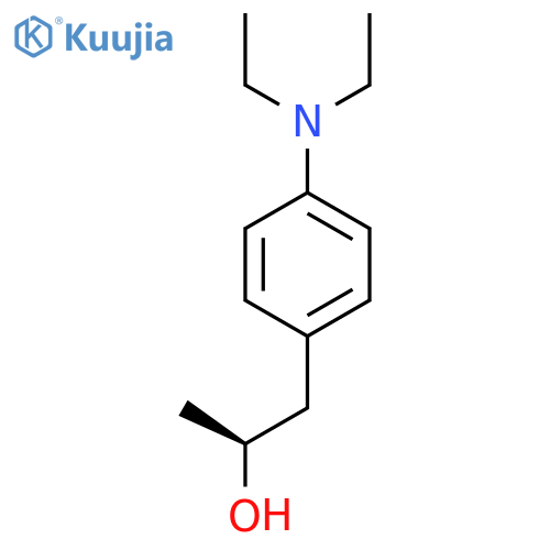 (2S)-1-4-(diethylamino)phenylpropan-2-ol structure