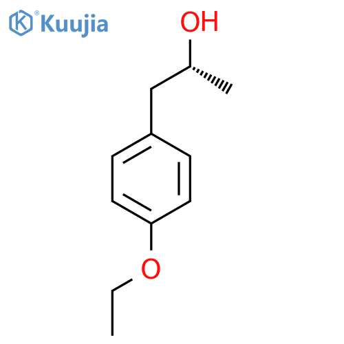 (2R)-1-(4-ethoxyphenyl)propan-2-ol structure