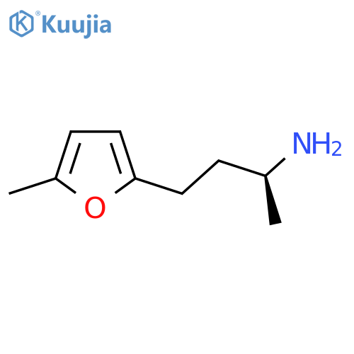 (2S)-4-(5-methylfuran-2-yl)butan-2-amine structure
