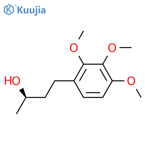 (2R)-4-(2,3,4-trimethoxyphenyl)butan-2-ol structure
