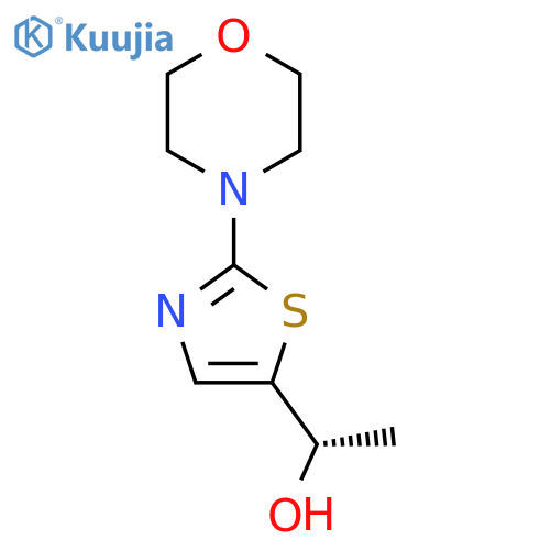 (1S)-1-2-(morpholin-4-yl)-1,3-thiazol-5-ylethan-1-ol structure