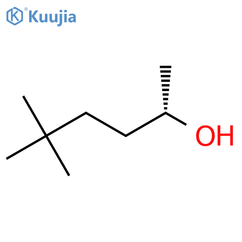 (2S)-5,5-dimethylhexan-2-ol structure