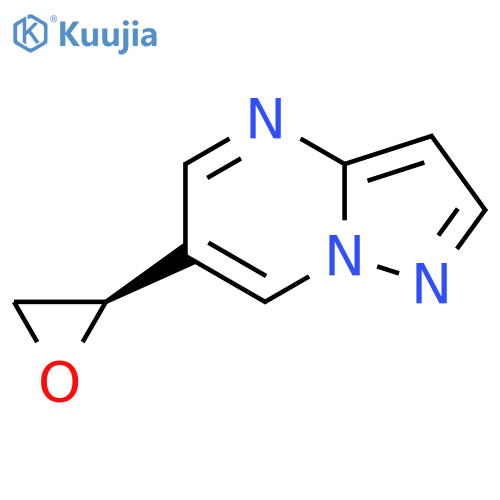 6-(2R)-oxiran-2-ylpyrazolo1,5-apyrimidine structure
