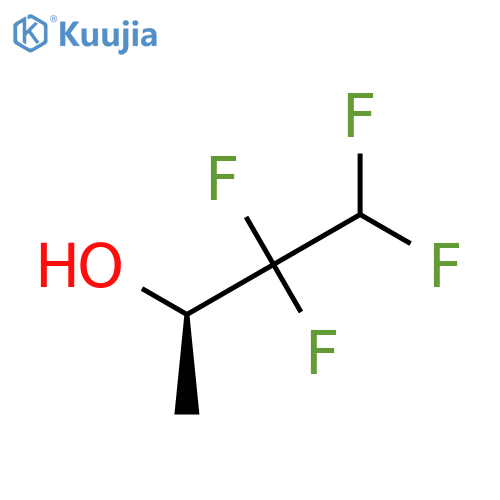 (2R)-3,3,4,4-tetrafluorobutan-2-ol structure