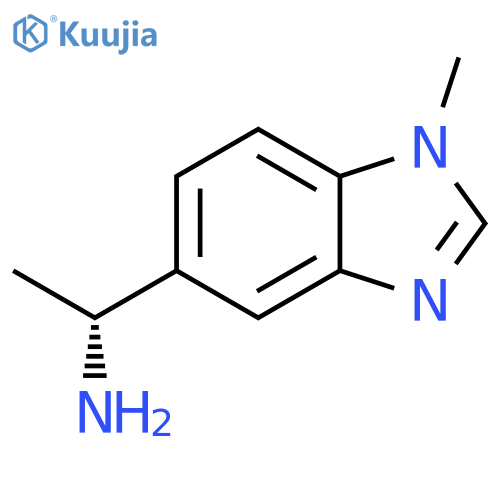 (1R)-1-(1-methyl-1H-1,3-benzodiazol-5-yl)ethan-1-amine structure