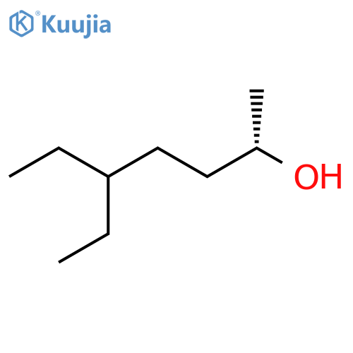 (2S)-5-ethylheptan-2-ol structure