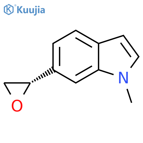 1-methyl-6-(2S)-oxiran-2-yl-1H-indole structure