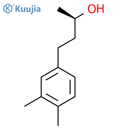 (2R)-4-(3,4-dimethylphenyl)butan-2-ol structure