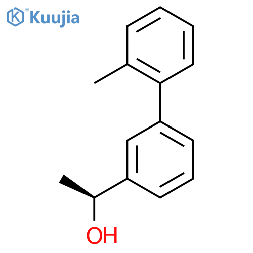 (1S)-1-3-(2-methylphenyl)phenylethan-1-ol structure
