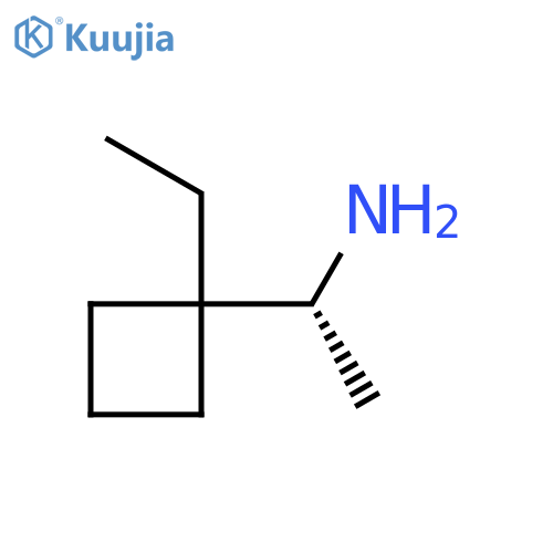 (1R)-1-(1-ethylcyclobutyl)ethan-1-amine structure