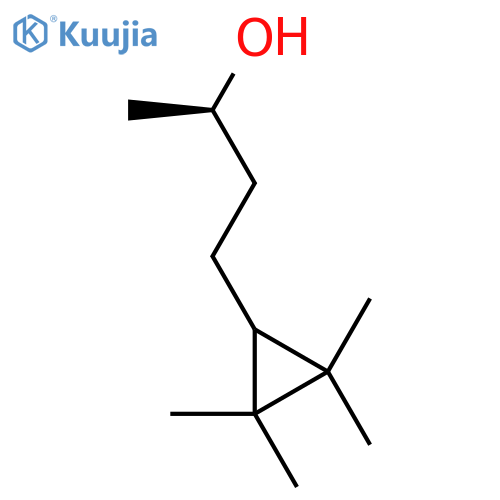 (2R)-4-(2,2,3,3-tetramethylcyclopropyl)butan-2-ol structure